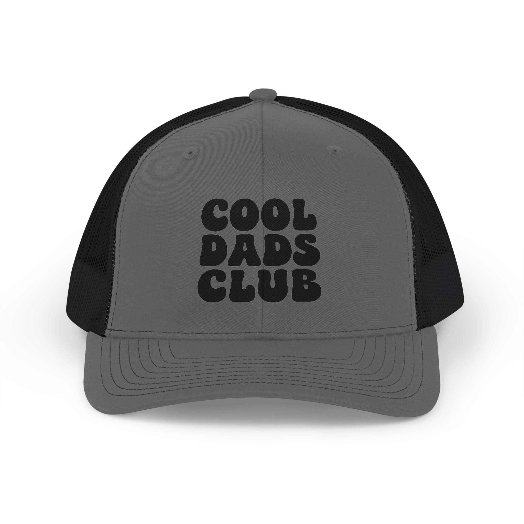 Cool Dads Club Trucker Cap — Embroidered Snapback Hat for Father’s Day & Everyday