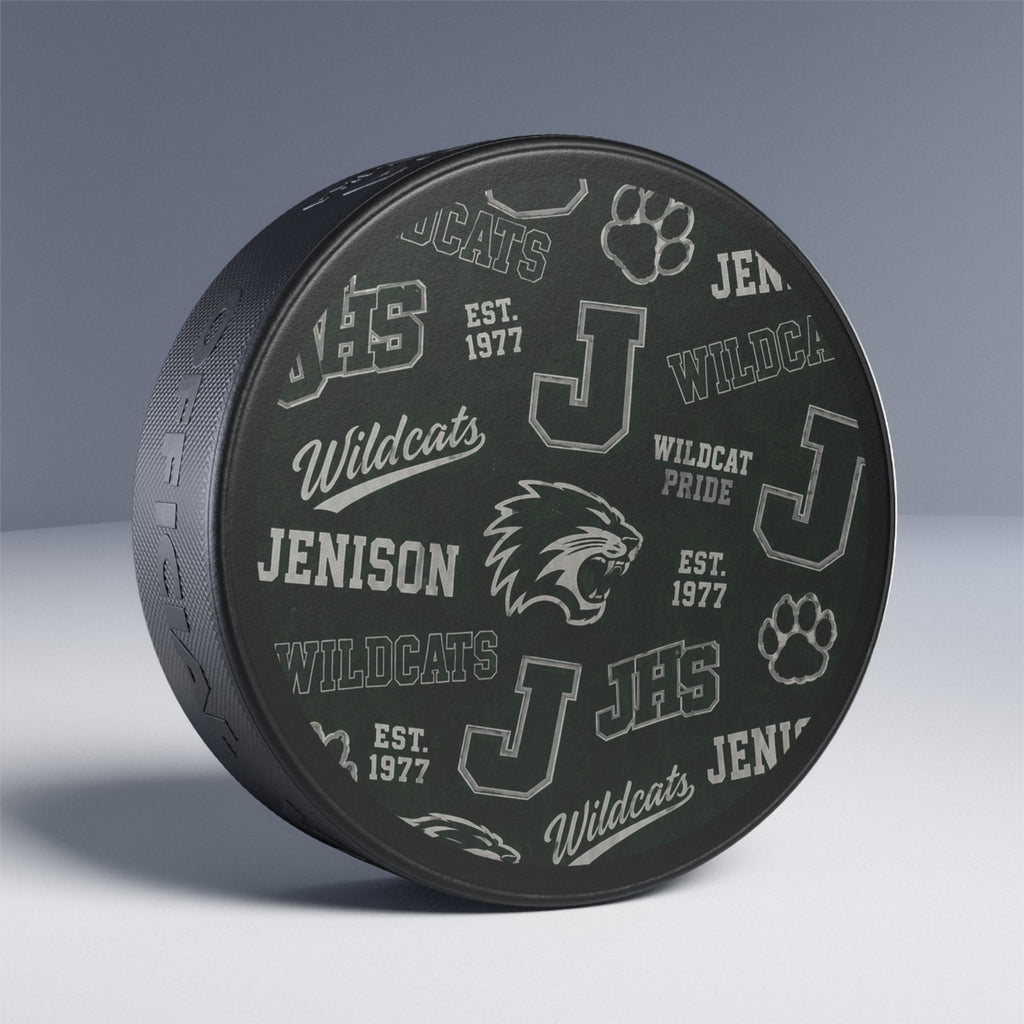 Jenison Wildcats Hockey Puck