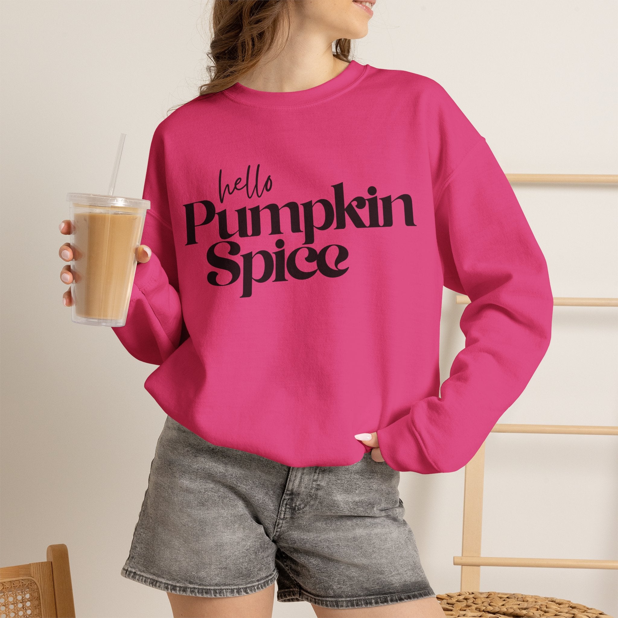 Hello Pumpkin Spice Crewneck