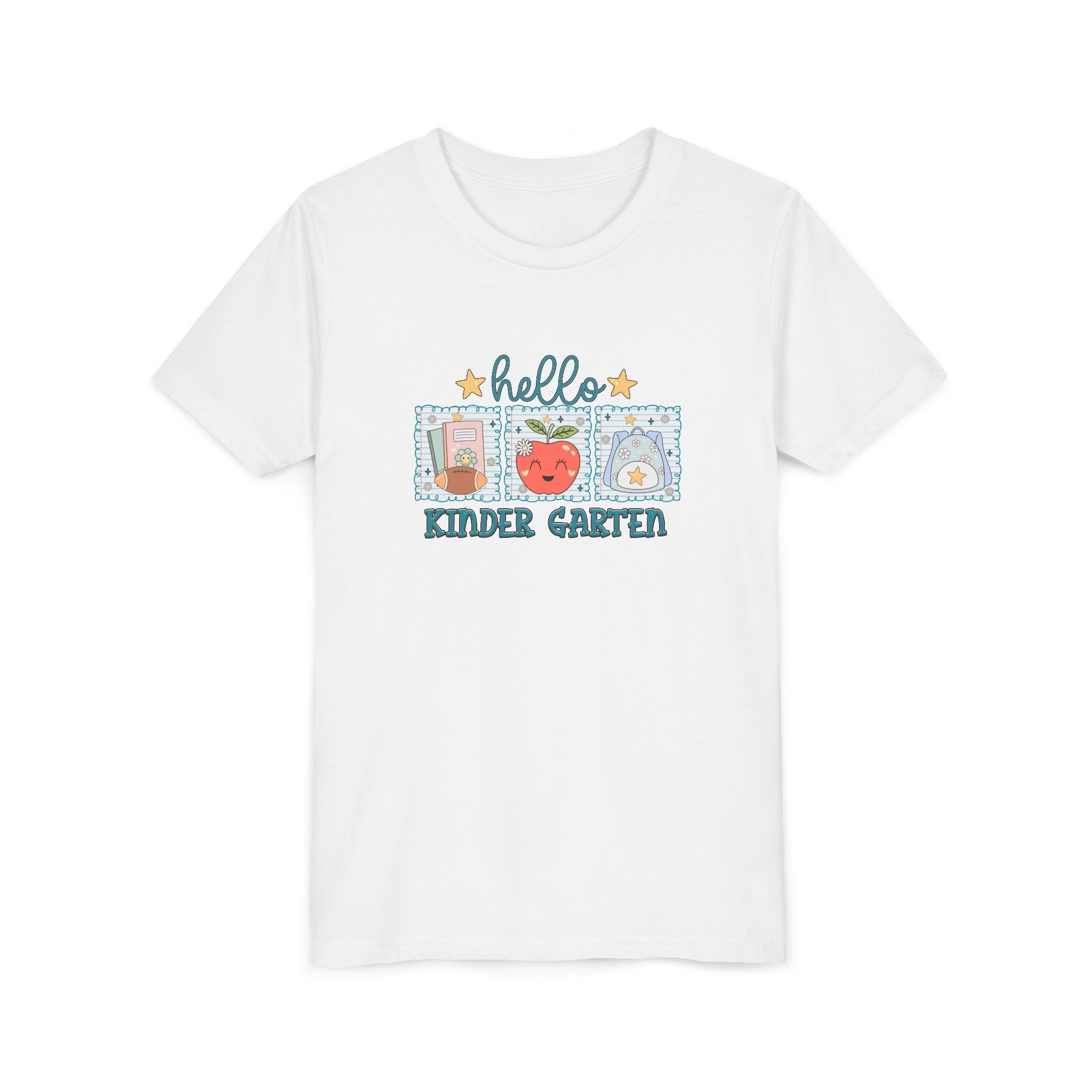 Hello Kindergarten Tee — Youth