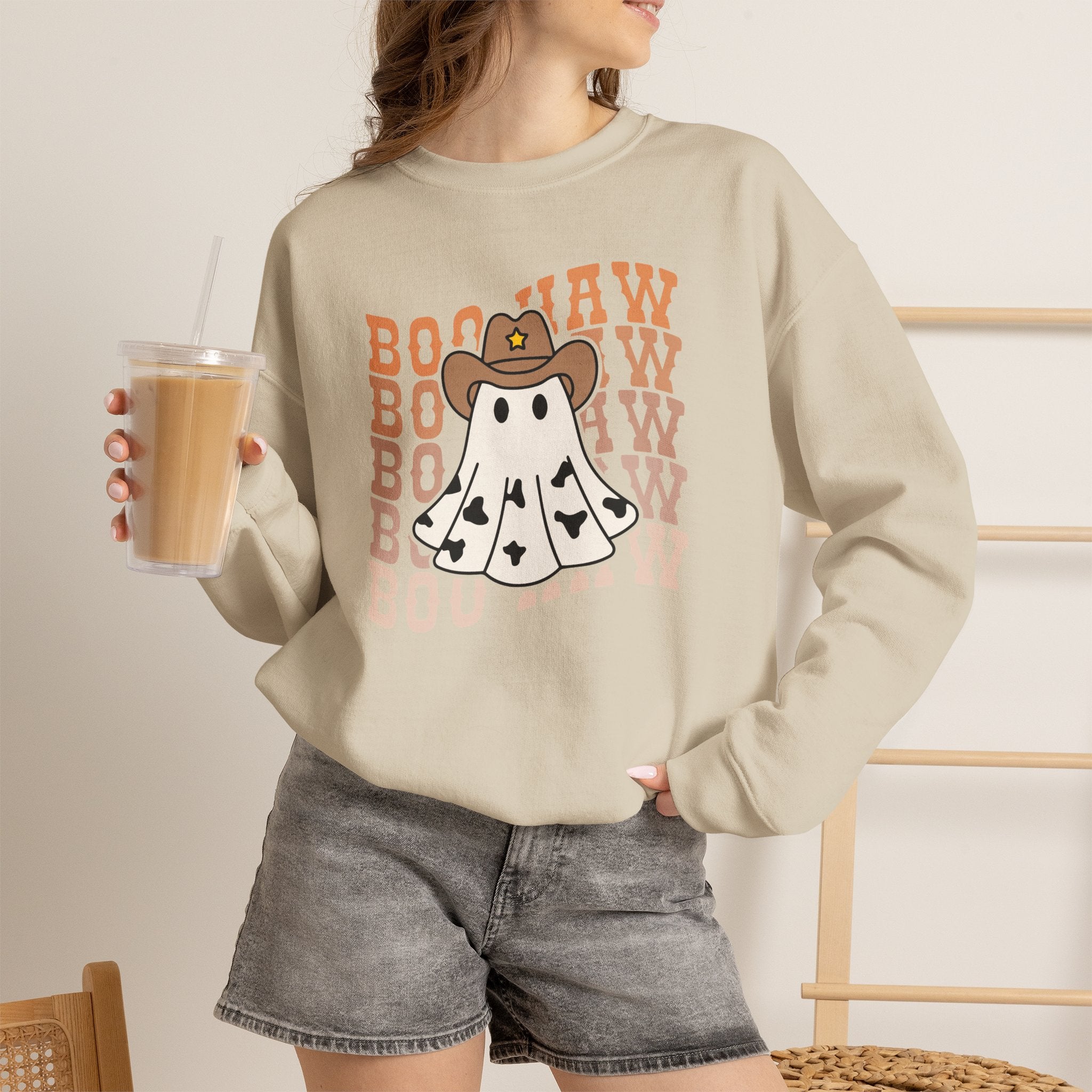 Cowboy Ghost Crewneck