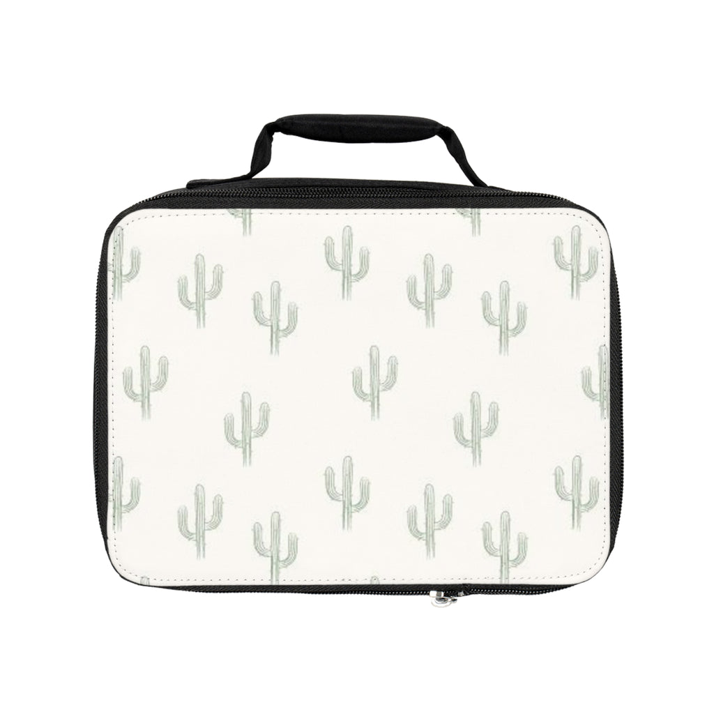 Cactus Pattern Lunch Bag — Insulated Kids & Adult Bento Cooler