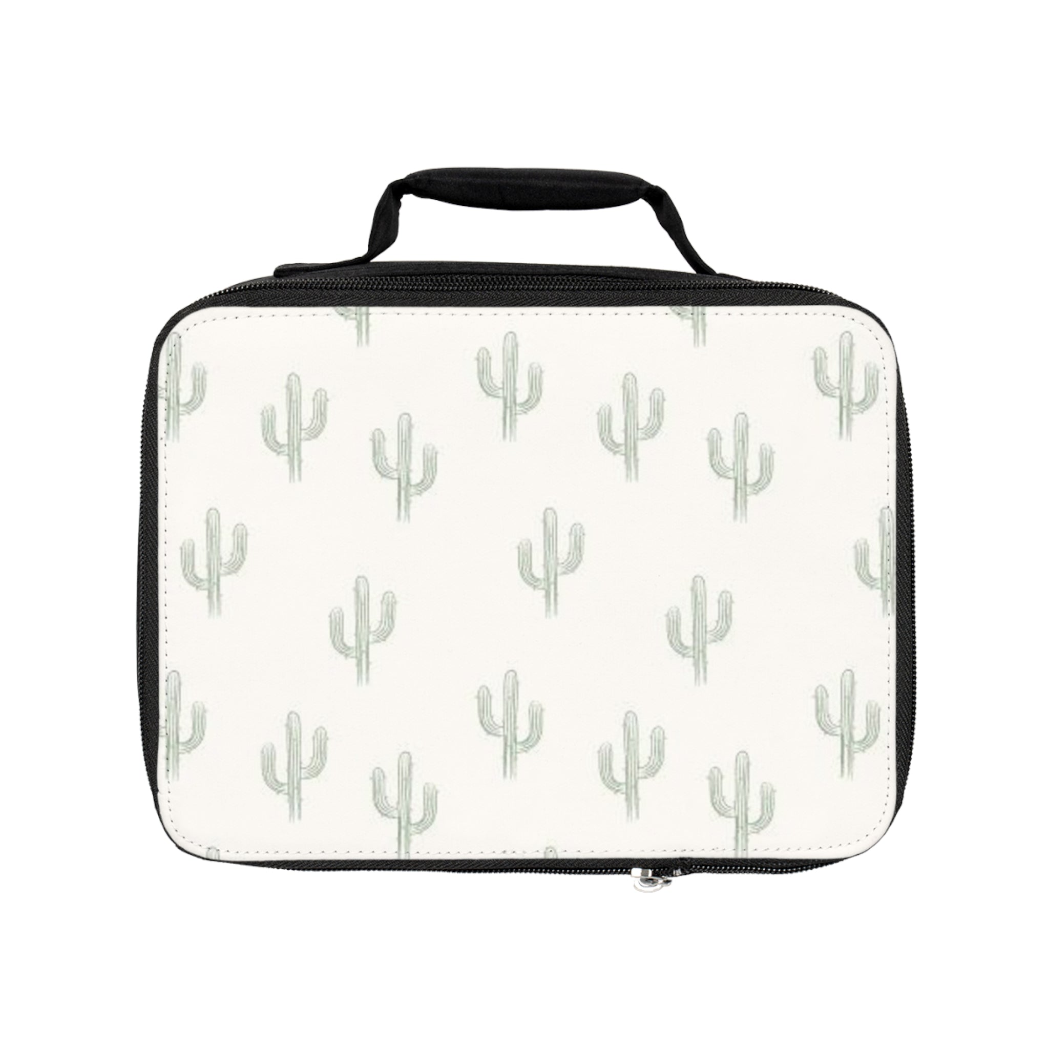 Cactus Pattern Lunch Bag — Insulated Kids & Adult Bento Cooler