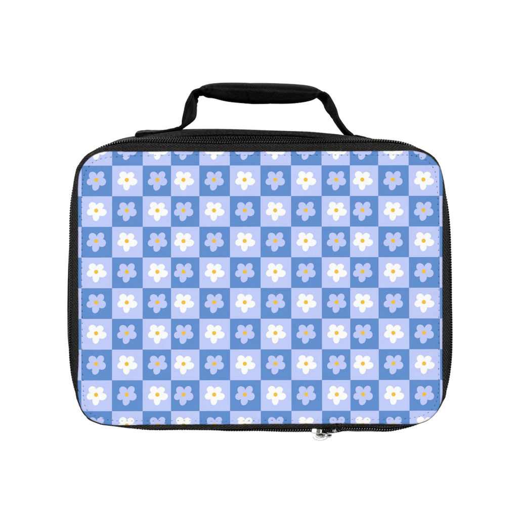 Floral Checker Lunch Box