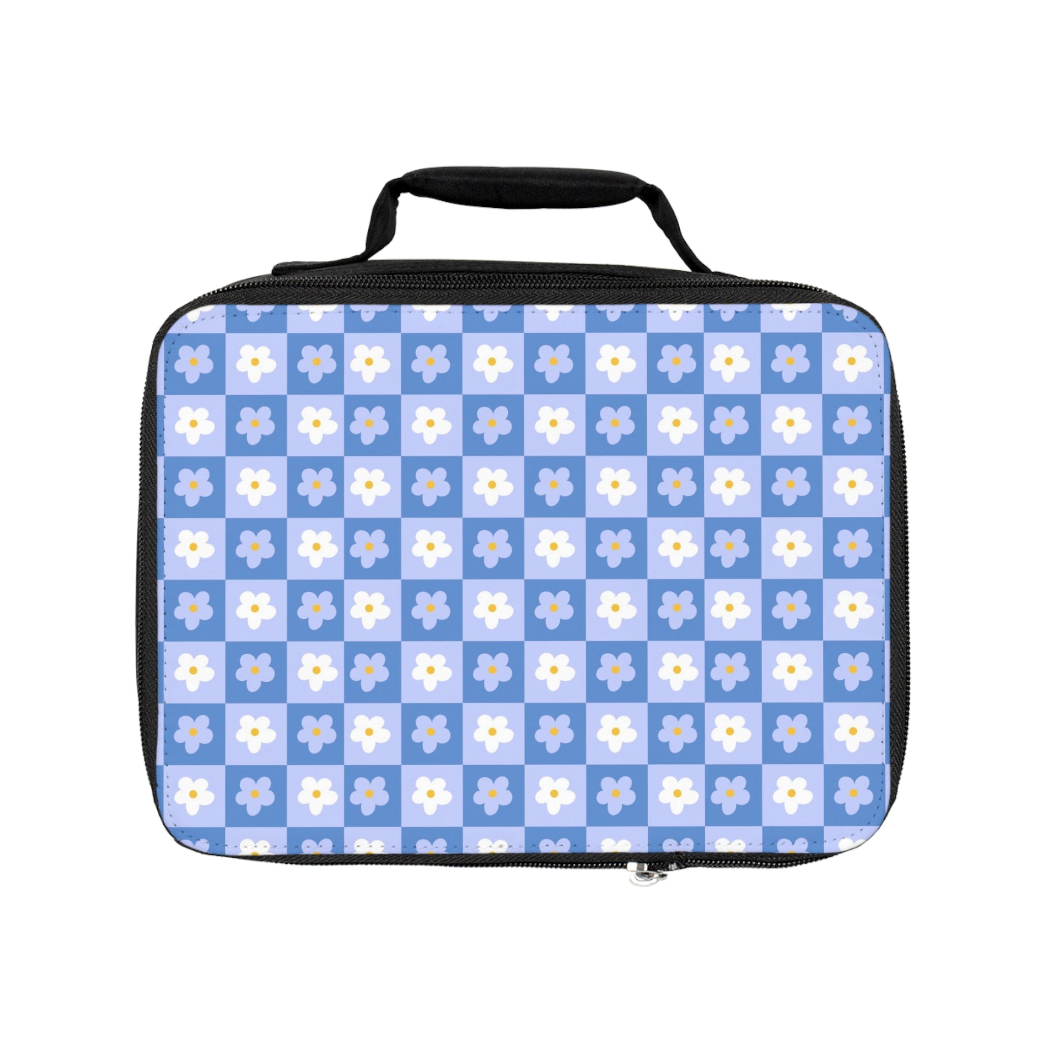 Floral Checker Lunch Box