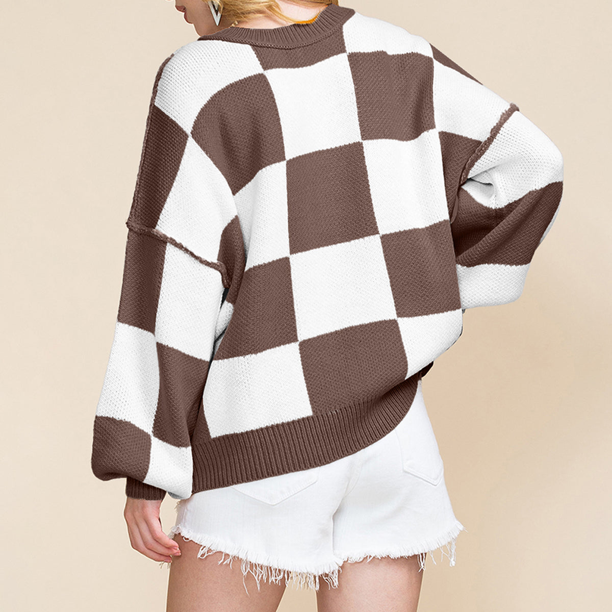 Checkered Sweater