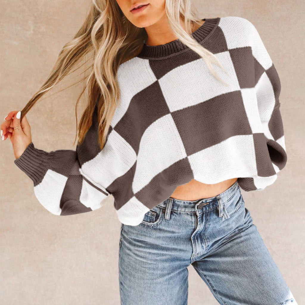 Checkered Sweater